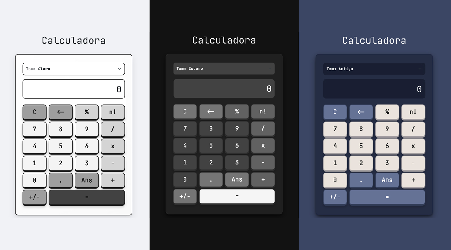 Imagem de apresentação do projeto 'Calculadora'